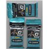 Image 1 : 3 Count of 2021-2022 Donruss Optic Basketball Cello Value Packs. 3 Packs of 15 Cards per Pack. 3 Blu