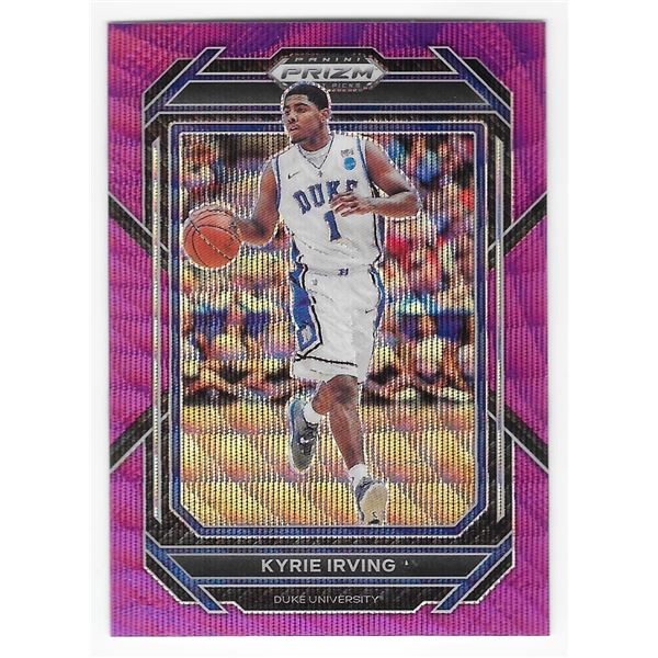 2023 Panini Prizm Draft Picks Purple Wave Kyrie Irving #72
