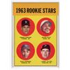 Image 1 : Kostro, Ruiz 1963 Rookie Stars 1963 Topps Card number 407