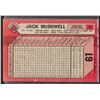 Image 2 : Jack McDowell 1990 Bowman Card number 61