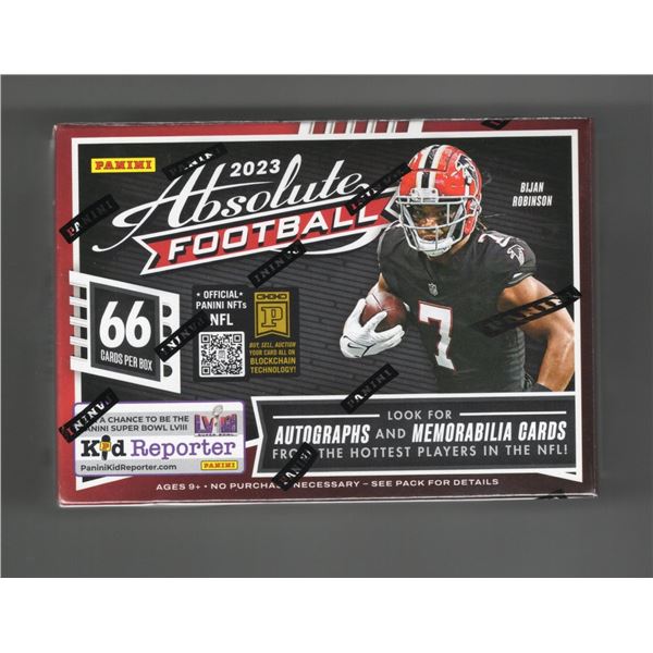 2023 Panini Absolute Football Blaster Box - 6 Packs of 11 Cards!! Look for Autograph and Memorabilia