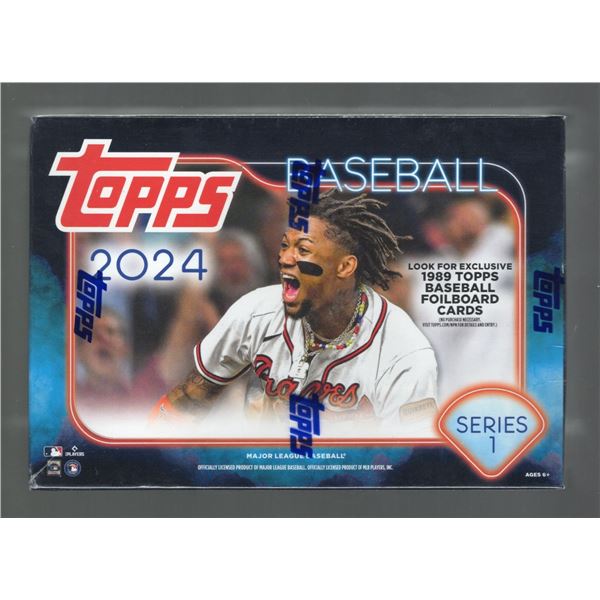 2024 Topps Series one Baseball Mega Box 2 - 224 Total Cards: 16 Packs of 14 Cards! Look for Mega Sta