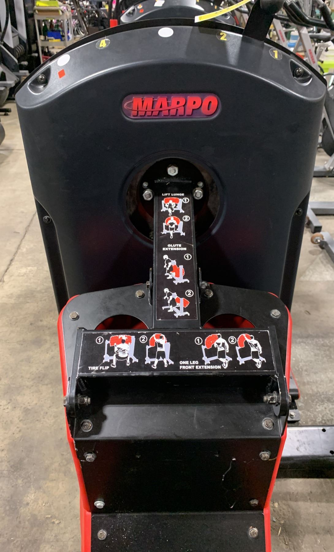 MARPO COMMERCIAL STATIONARY ADJUSTABLE TIRE FLIP WORKOUT SYSTEM - Able ...