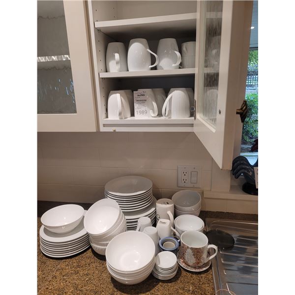 White Dinnerware B