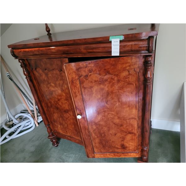 Antique Burlwood Wardrobe C