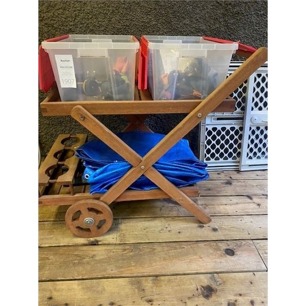 Portable Cart, Gardening Tools A