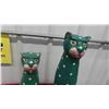 Image 2 : 2 Cat Ornaments - (1) 17" x 21" t 