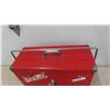 Image 2 : Metal Vintage Coca-Cola Picnic Cooler 10" x 15" x 22" 