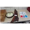 Image 1 : 3 Clocks ; Pepsi, Cabin Wood, Quartzmatic