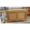 Image 2 : Wooden Toy Box/ Chest 18" x 21" x 31" with 10 Assorted Balls, Wooden Bookshelf 