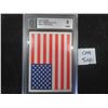 Image 1 : Graded American Flag Card 