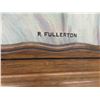 Image 2 : First Love Fancy Framed Picture on Canvas by P. Fullerton 25.5" x 31.5"