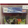 Image 2 : 2020 Panini Chase Claypool Rookie Card Graded 10 Pitt Steelers