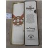 Image 8 : Crown Royal Collector Cases (2) , 2 Glasses + Glenfiddich Tin