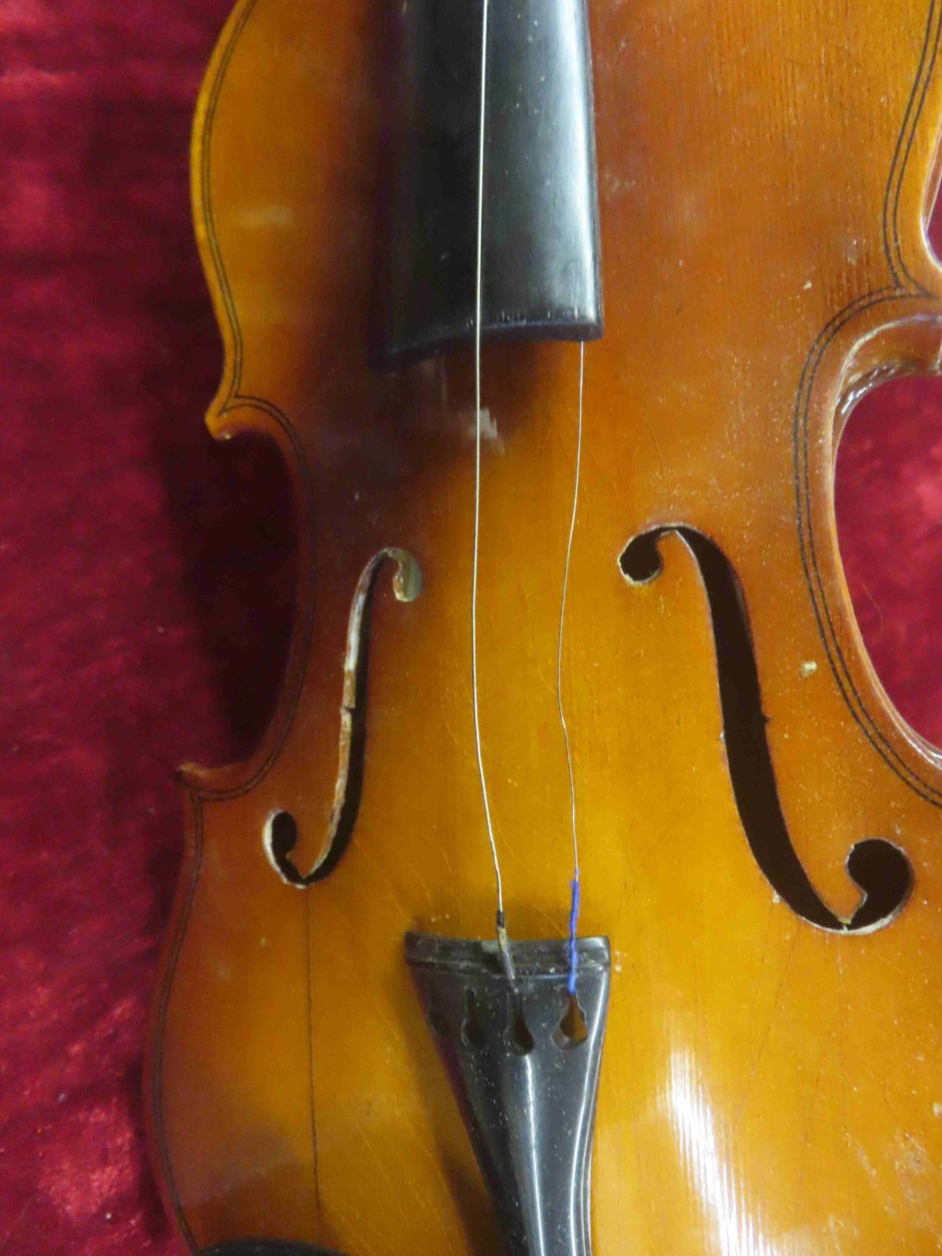 Mred String Missing Case Violin with Case, NO Bow, Missing Strings - needs tlc