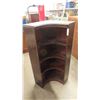 Image 1 : Corner Open Shelf - Vintage 48"  up to 22"  up to 22" 