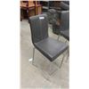 Image 2 : 2 Modern Highboy Chairs - good condition