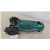 Image 2 : Orbin Walking Tractor Lawn Sprinkler Metal Body with Plastic Wheels