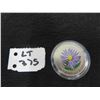 Image 1 : Canada 2012 Colored Bee + Flower . 925 Silver Proof-Like Coin