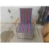 Image 2 : Vintage Lawn Chair, Lounger + Wooden Replacement Kit for Chairs