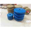 Image 4 : Weights ; Total 170 lbs & 4 Dumbbell Bars 