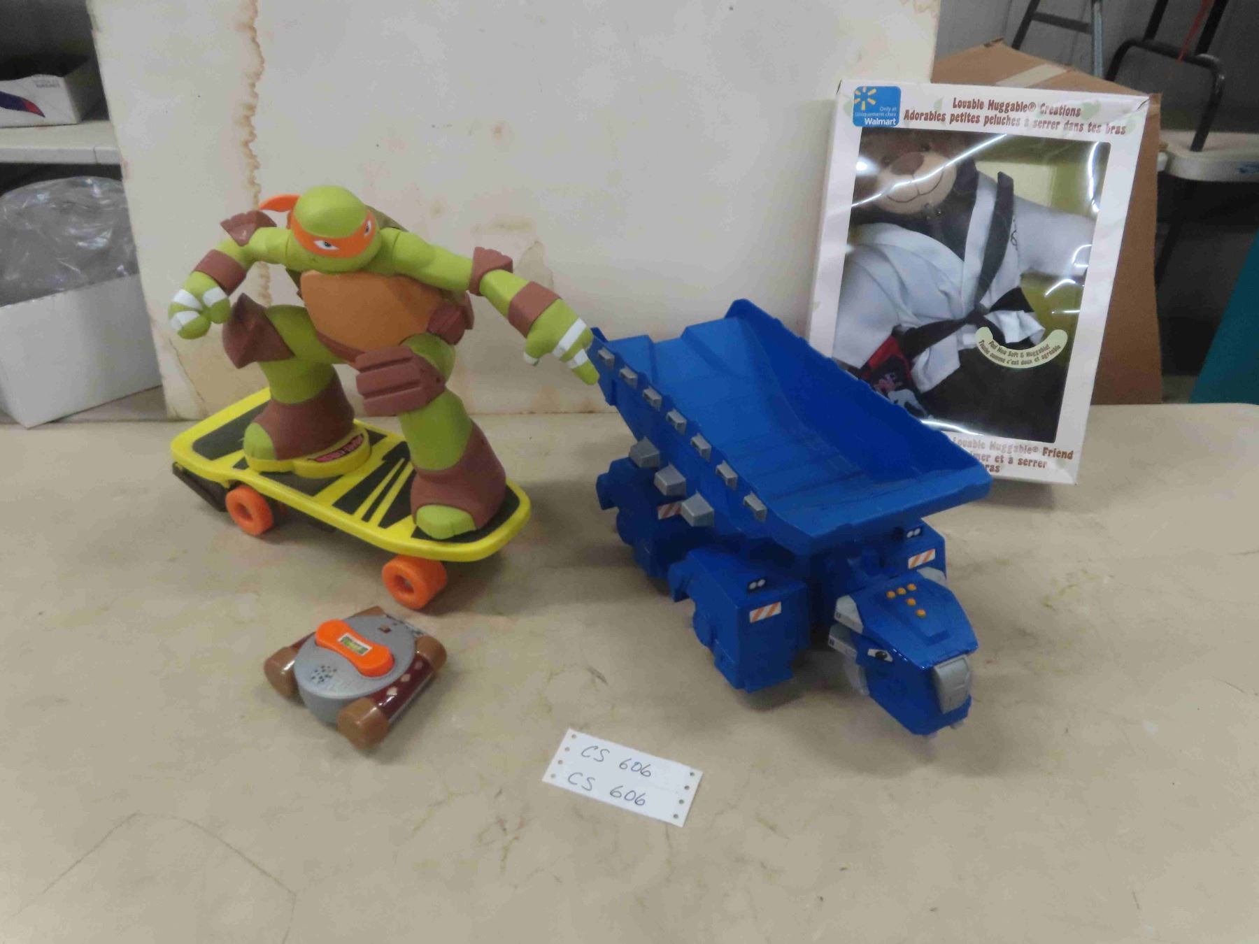 Remote Control Ninja Remote Control Ninja Turtle, Transformer Dump Truck, Loveable Huggable ...