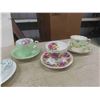 Image 2 : 9 Tea Cups + Saucers