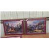 Image 1 : 2 Framed Pictures 24" x 30" 