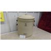 Image 1 : Medalta 5 Gal Crock with Handles + Lid - chipped pictured