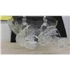 Image 2 : Punch Bowl with 8 Glasses, Hooks + Ladle