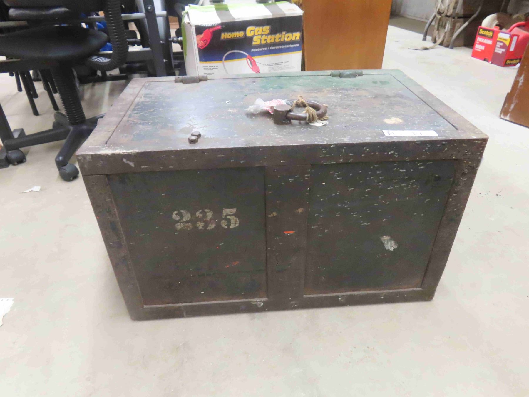 Strong Box Original CNR # 235 Strong Box with Original Key 16