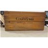 Image 2 : Wooden Crate ' The Old Country Mill General Store ' 11.5" x 16" x 24" & 3 Wooden 