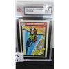 Image 2 : Graded 1990 Marvel Universe Rogue Super Heroes Card