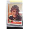 Image 2 : Graded 1974-75 Gilles Gilbert Boston Bruins Card