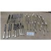 Image 1 : Silver Plated Cutlery ; (20) Forks + (20) Dinner Knives ; Columbia aka Regis 1910 WMA