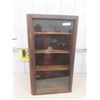 Image 1 : Wall Mount Display Case 9" x 21" x 39" 