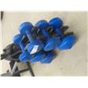 Image 2 : Dumbbell Set with Stand ; (2) 10lb + (2) 5 lb + (2) 2.5 lb 