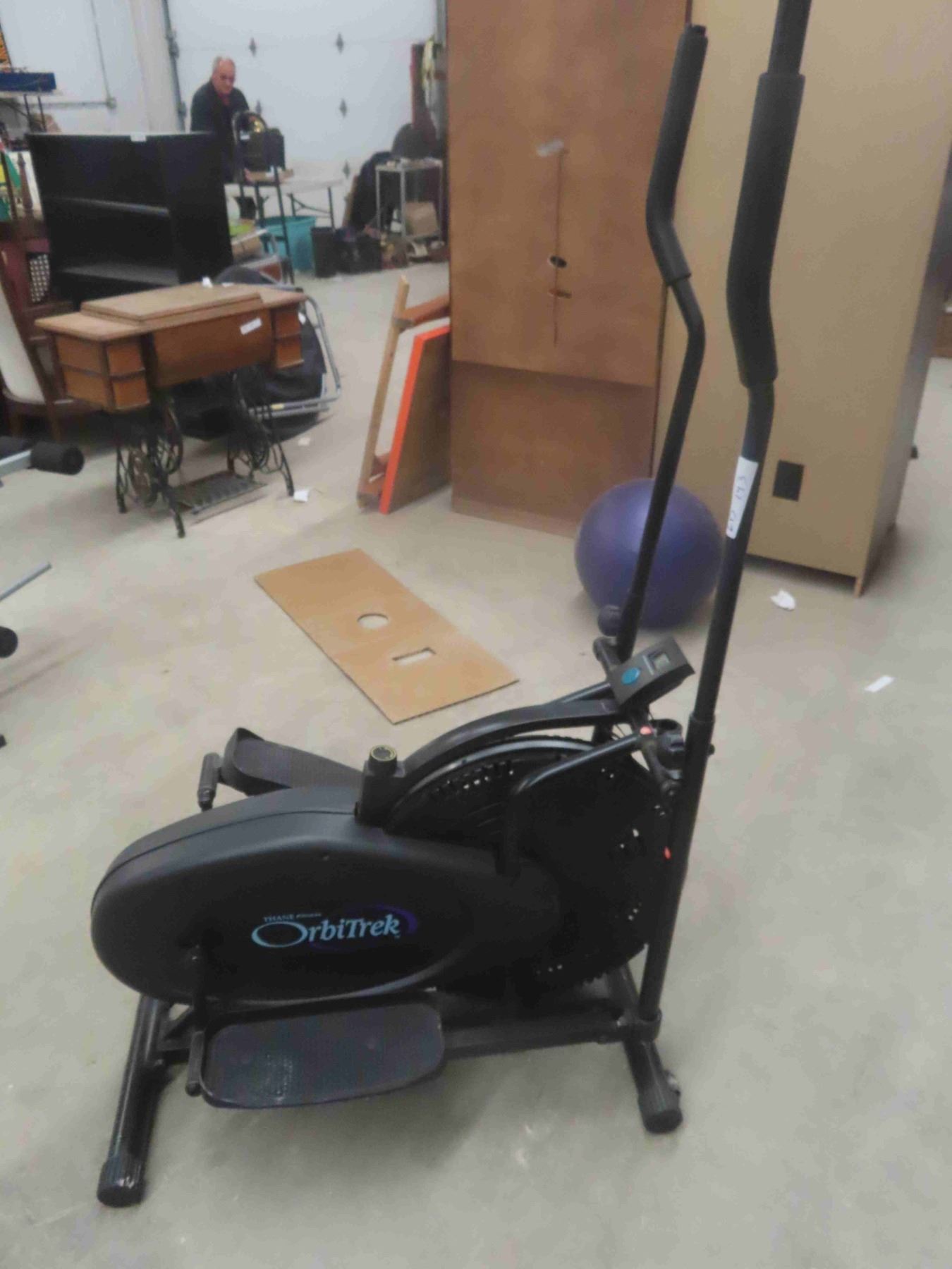 Elliptical Orbit Machine Orbitrek Elliptical Exercise Machine