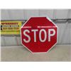 Image 1 : Metal New Stop Sign 24" Wide