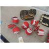 Image 4 : 3 Baseball Gloves, 6 Brand New Canada Baseballs