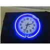 Image 1 : Neon Clock 14" wide