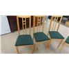 Image 2 : 6 Wooden Kitchen Chairs 