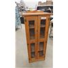 Image 1 : Pine 2 Door Cabinet 10" x 19" x 48" 