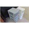 Image 2 : Sterilite (2) Poly Organizers - biggest 12" x 15" x 22.5" 