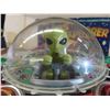 Image 2 : Made in Japan Space Toy Battery Operated 'Mars Explorer' Flying Saucer Tin Toy - 