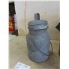 Image 8 : Antique Copper Boiler with Lid - very good condition & Old Metal Water Container