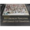 Image 2 : 2009 Stanley Cup Final Game 7 Pittsburgh Penguins Framed Photo with Piece of 