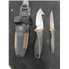 Image 2 : Gerber 2pc Knife with Sheath + Engraved Blade + Handle - 11" Knife