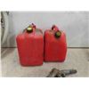 Image 7 : 2 Gas Cans - 5 Gal & 2 Nozzles