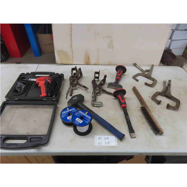 Chisel Gun E Chisels, Vice Grips, Soldering Gun, 16 Ga White Primary Wire - McSherry ...
